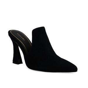 NEW NATORI women's minh heels in black suede